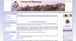 Desktop Screenshot of comune.mignanego.ge.it